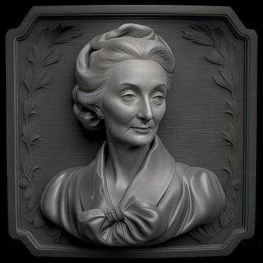 3D model Mrs Danvers Rebecca Judith Anderson (STL)